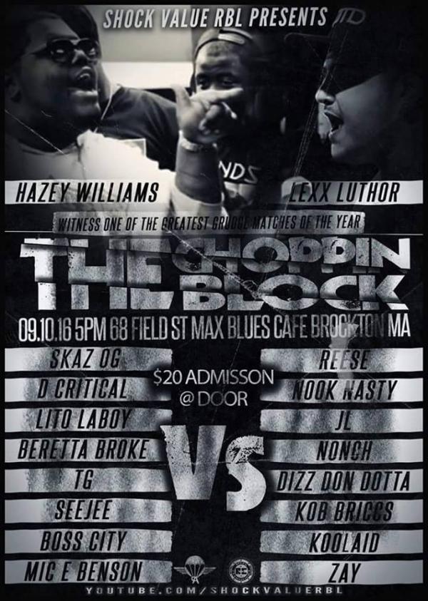 Shock Value Battle League - The Choppin Block