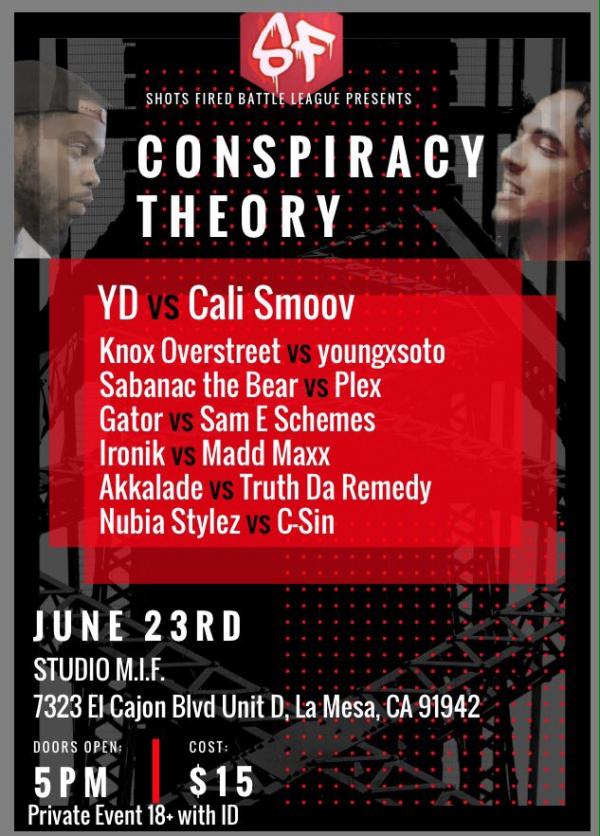 Shots Fired Battle League - Conspiracy Theory