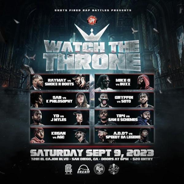 Shots Fired Battle League - Watch The Throne