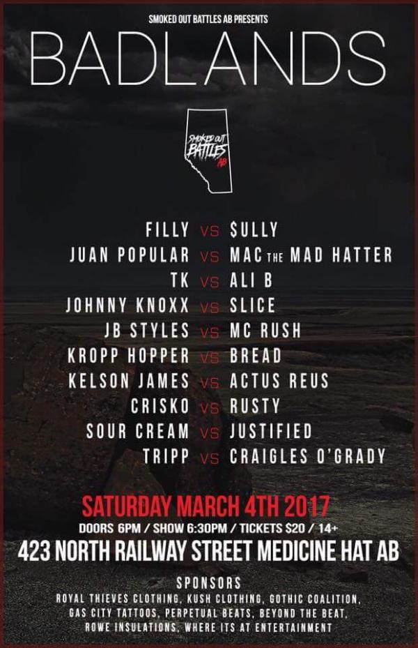 Smoked Out Battle League - Badlands
