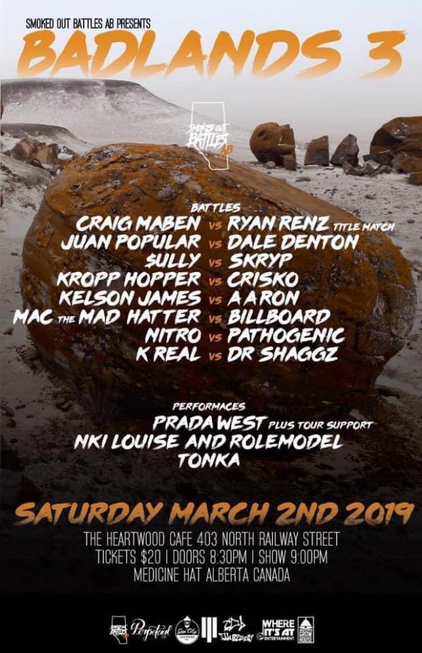 Smoked Out Battle League - Badlands 3
