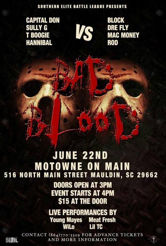 Southern Elite Battle League - Bad Blood (Southern Elite Battle League)