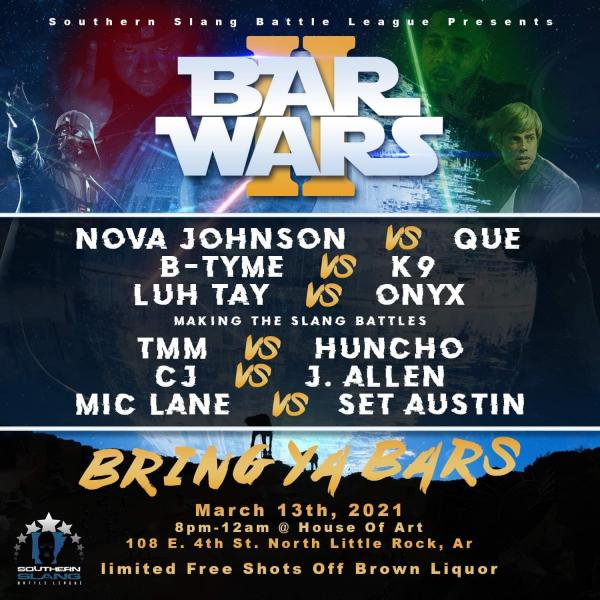 Southern Slang Battle League - Bar Wars II