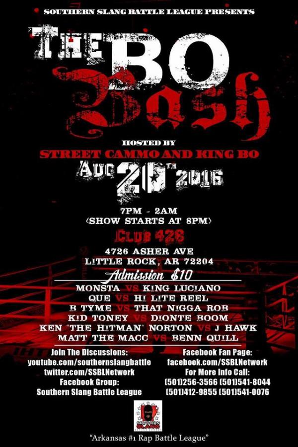 Southern Slang Battle League - The BO Bash