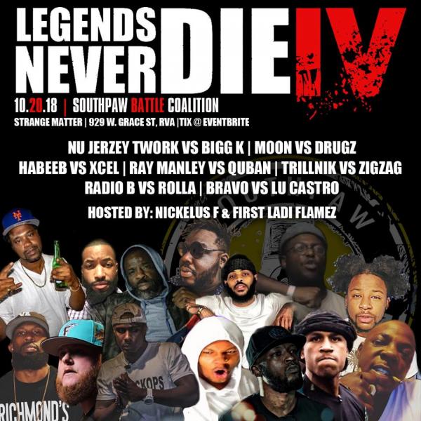 Southpaw Battle Coalition - Legends Never Die IV