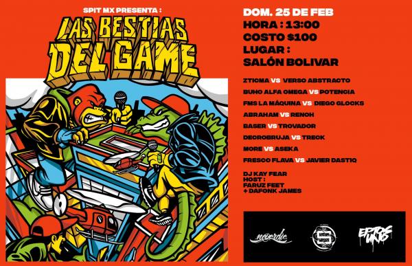 Spit Mexico - Las Bestias Del Game