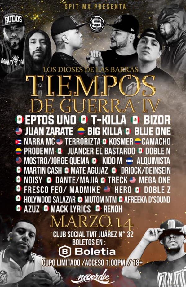 Spit Mexico - Tiempos De Guerra IV