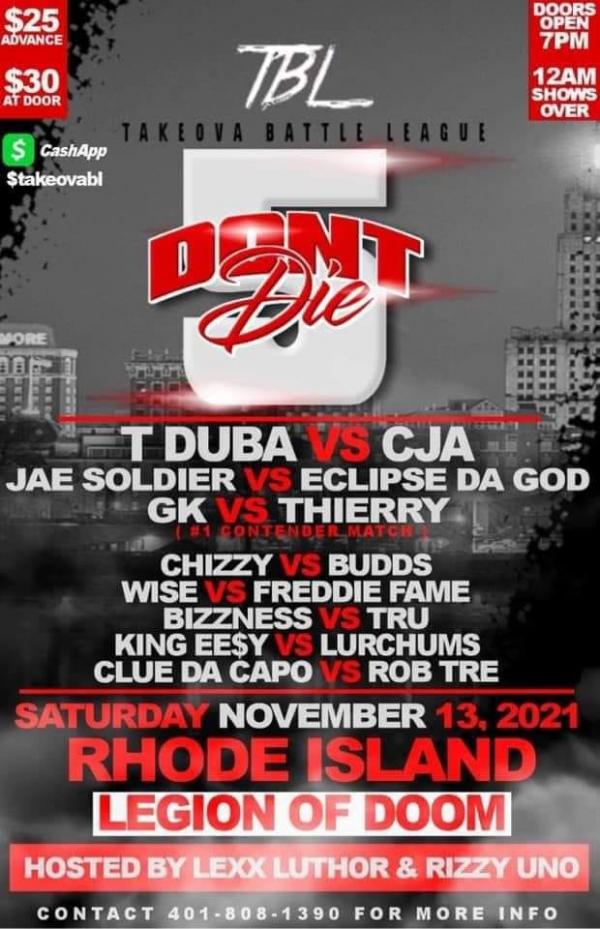 TakeOva Battle League - Don't Die 5