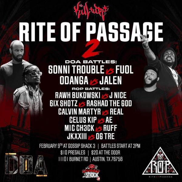 Tha Kulture - Rite of Passage 2
