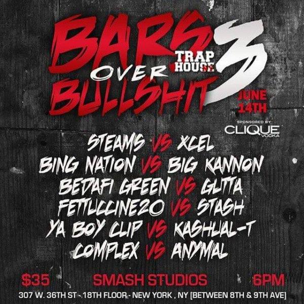 Tha TrapHouse Battle League - Bars Over Bullshit 3