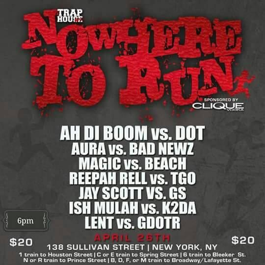 Tha TrapHouse Battle League - Nowhere to Run