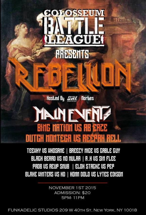 The Colosseum Battle League - Rebellion (Colosseum)