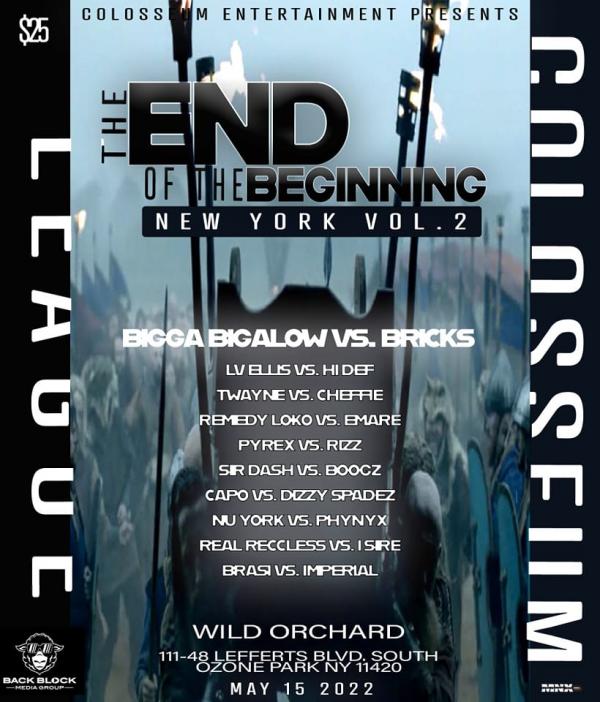 The Colosseum Battle League - The End of the Beginning: New York Vol. 2