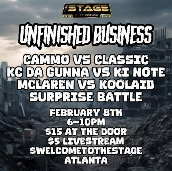 The Stage - Unfinished Business