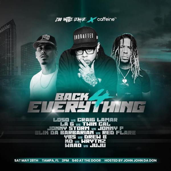 The Zoo Battle League - Back 4 Everything