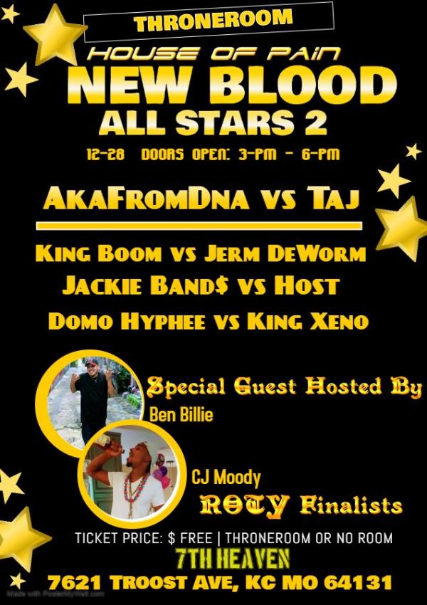 Throne Room Battle League - New Blood Allstars 2