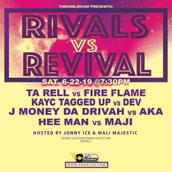 Throne Room Battle League - Rivals vs. Revival