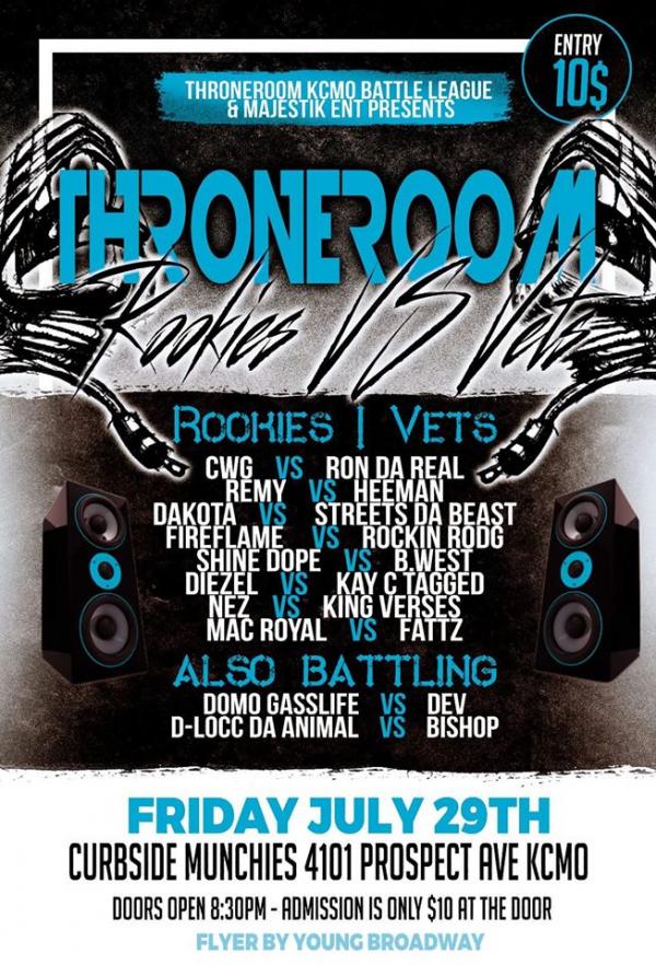 Throne Room Battle League - Rookies vs. Vets (Throne Room Battle League)