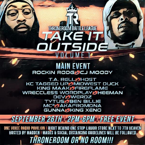 Throne Room Battle League - Take it Outside: Volume 1