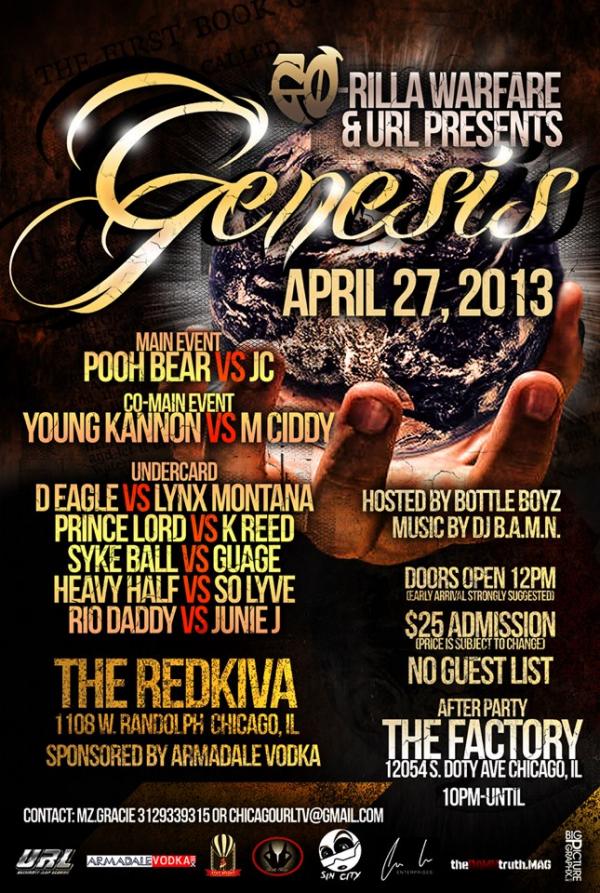 URL: Ultimate Rap League - Genesis - Gorilla Warefare & URL