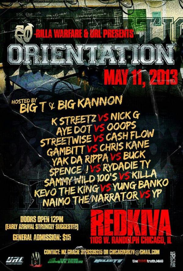 URL: Ultimate Rap League - Orientation
