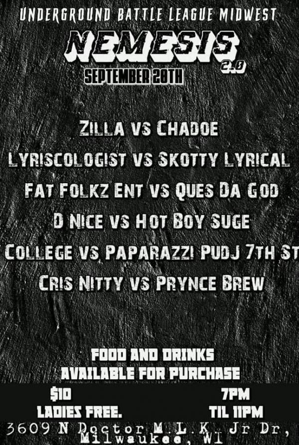 Underground Battle League - Nemesis 2.0