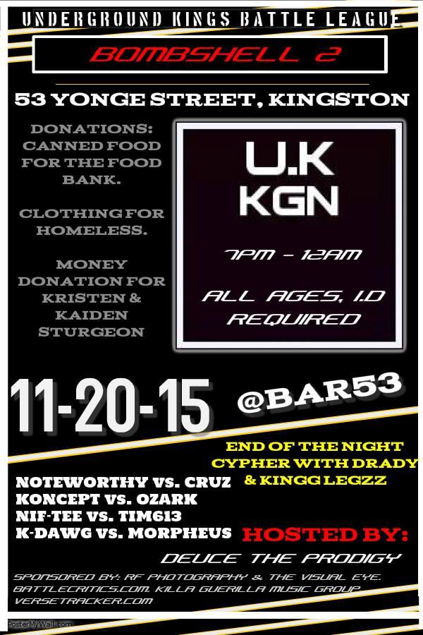 Underground Kings Battle League - Bombshell Vol: 2