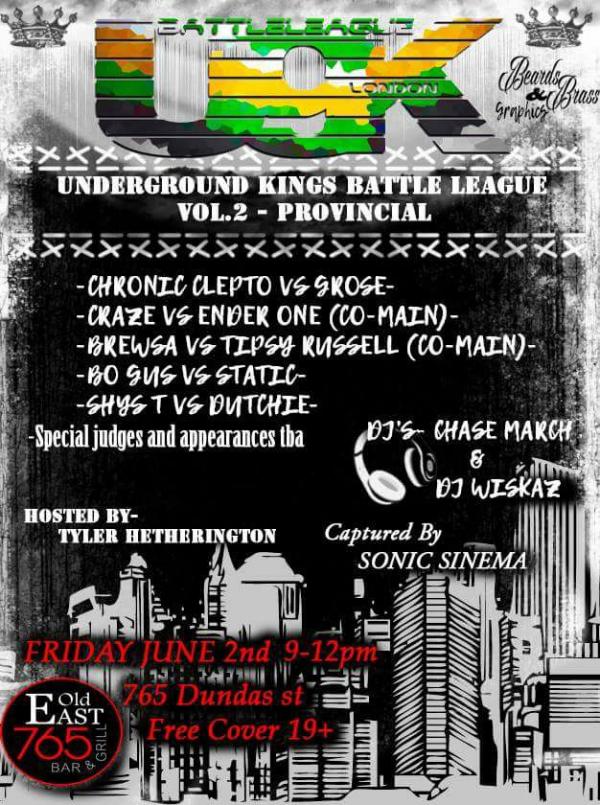 Underground Kings Battle League - UGK London Vol. 2: Provincial