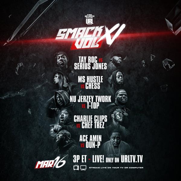 URL: Ultimate Rap League - SMACK Volume 11