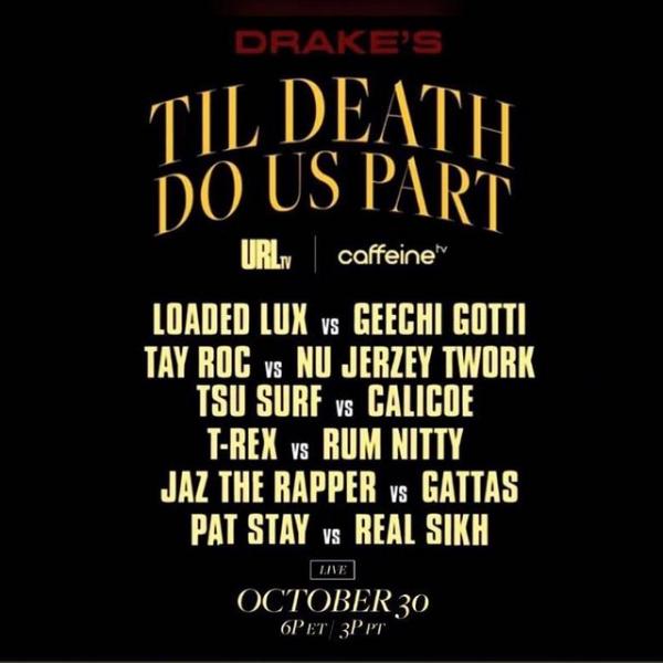 URL: Ultimate Rap League - Til Death Do Us Part