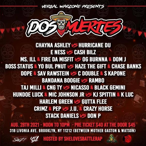 Verbal War Zone - Dos Muertes
