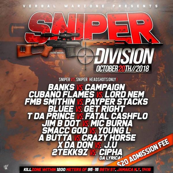 Verbal War Zone - Sniper Division