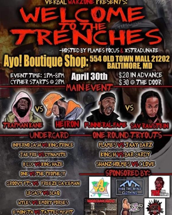 Verbal War Zone - Welcome to the Trenches
