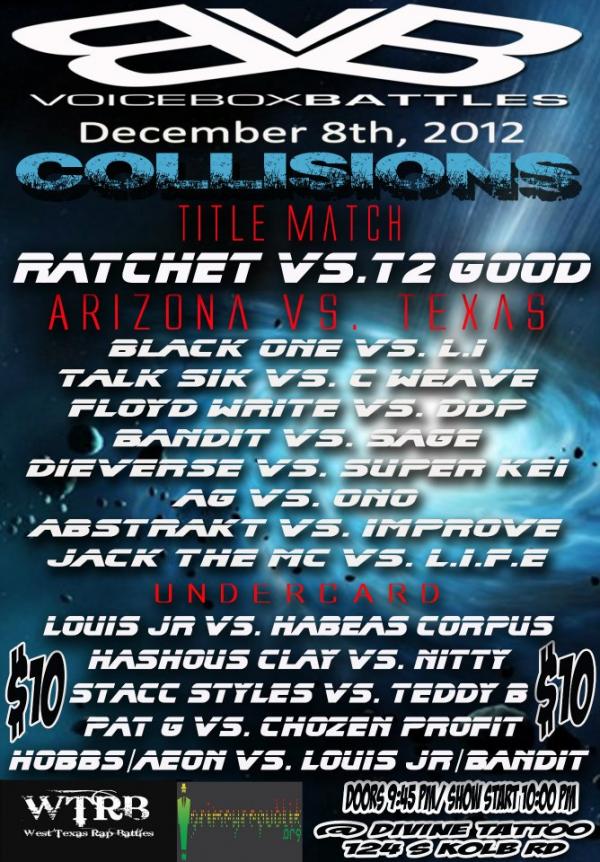 Voicebox Battles - Collisions