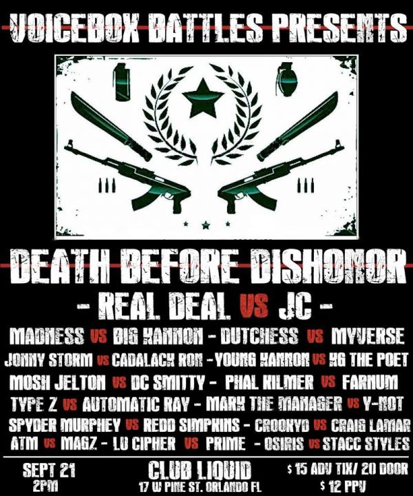 Voicebox Battles - Death Before Dishonor