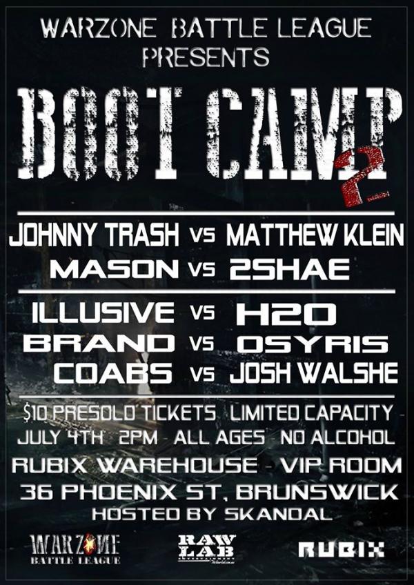 Warzone Battle League - Boot Camp 2