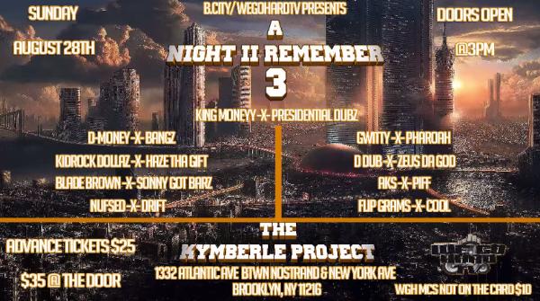 WeGoHardTV - A Night II Remember 3