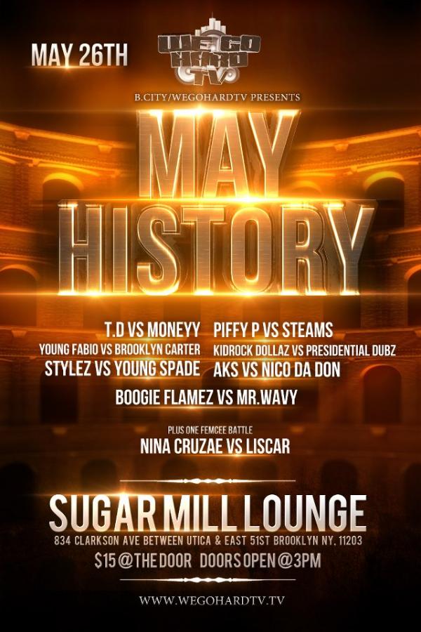 WeGoHardTV - May History