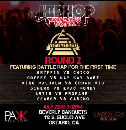 West Coast Elites - Hip Hop Awareness Festival 2017