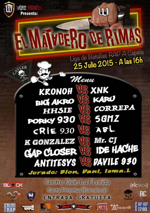 Word Fighters - El Matadero De Rimas