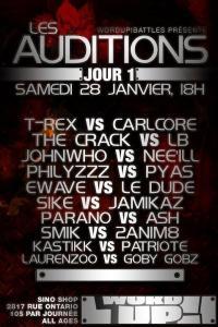 Word Up - Audition - Auditions 5